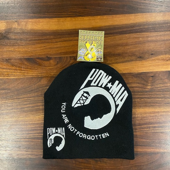 POW MIA beanie - Picture 1 of 2
